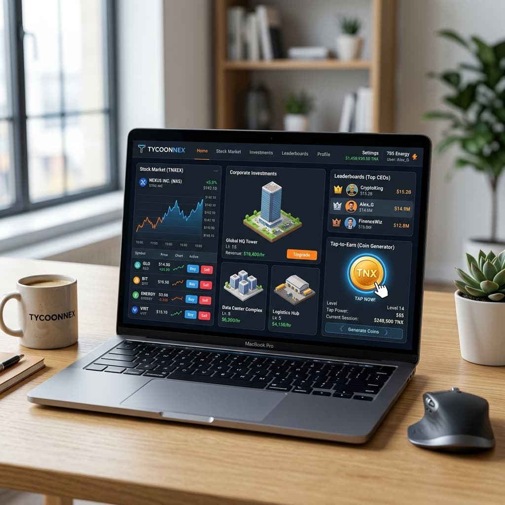 Tycoonnex - Virtual Economy Simulator